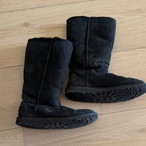 UGG Black Suede Boots
